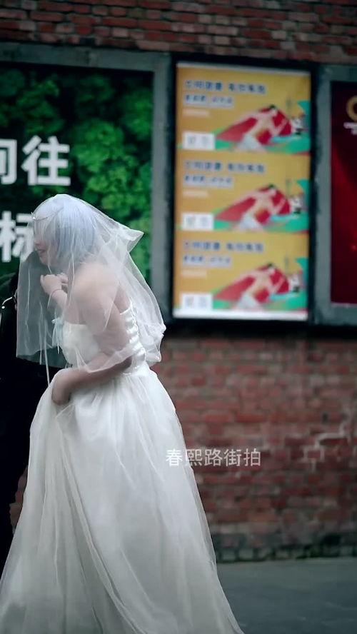 吃瓜小姐姐婚纱,一场别开生面的婚纱盛宴
