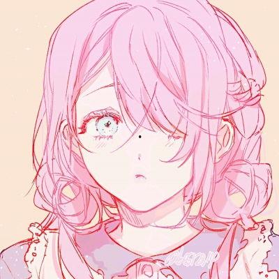 吃瓜头像仙女动漫图片